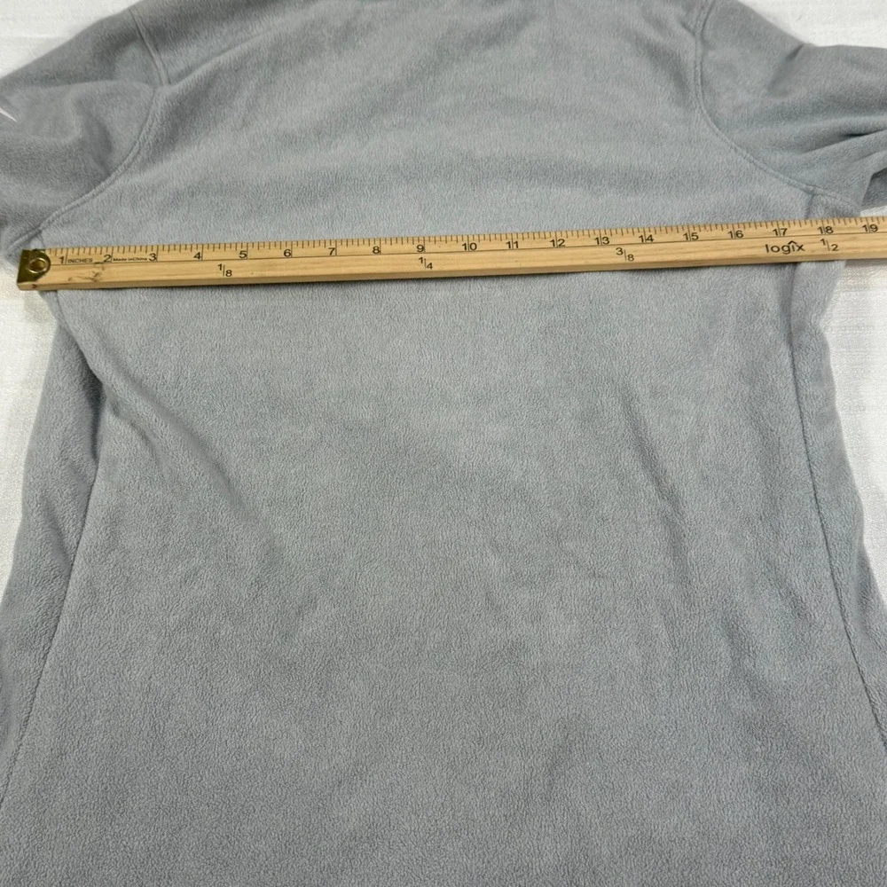 Nike Dri-FIT Fleece Pullover Tunic Top Funnel Neck Gray Women's Small‎